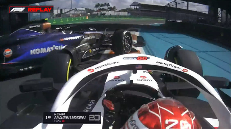 马格努森的驾驶风格让哈斯F1车队风评下降。