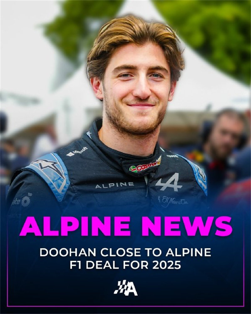 AlpineF1车队根本不必着急与杜汉签约。